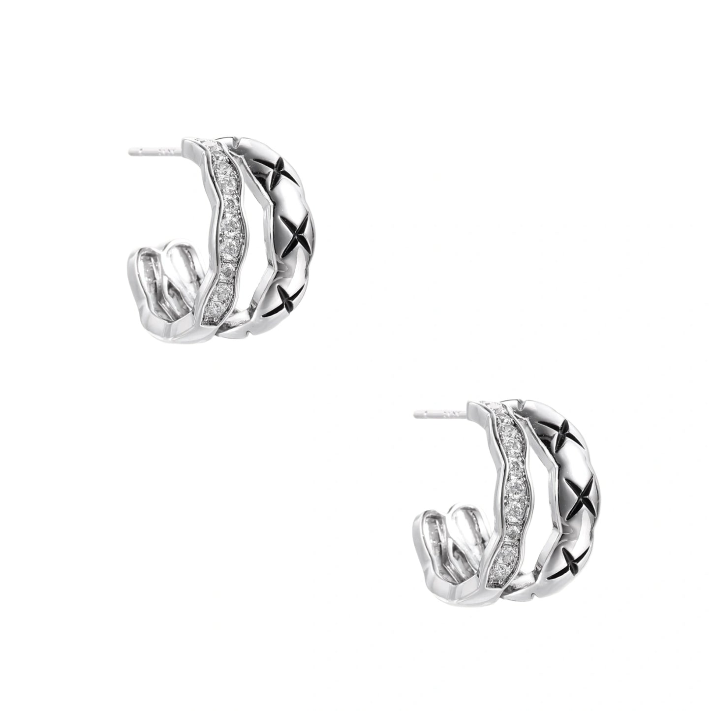 Mikki Luka Twisted X Hoops